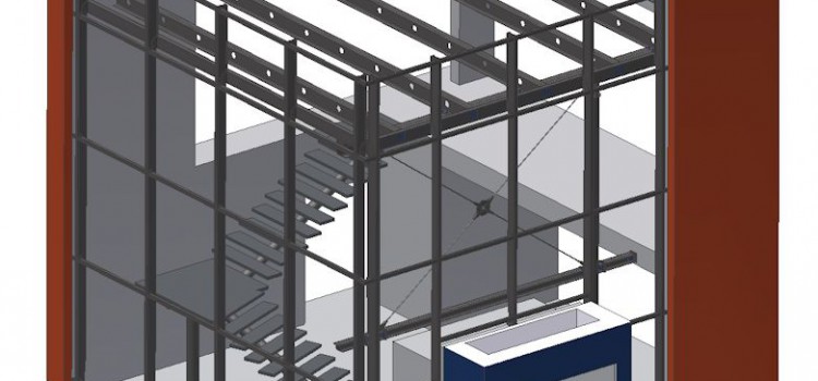 Stahlkonstruktion Foyer ● MAW - Stahlbau Eulberg GmbH & Co. KG