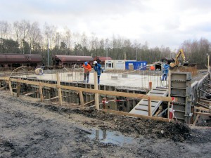 Errichtung Siloturm ● Quarzwerke GmbH - Frechen