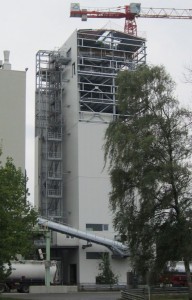 Errichtung Siloturm ● Quarzwerke GmbH - Frechen