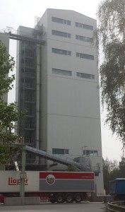 Errichtung Siloturm ● Quarzwerke GmbH - Frechen