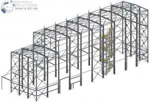 Hallenkonstruktion mit Treppenturmanlage ● Alois Korzilius Interbau GmbH & Co. KG - Ransbach-Baumbach 1/4