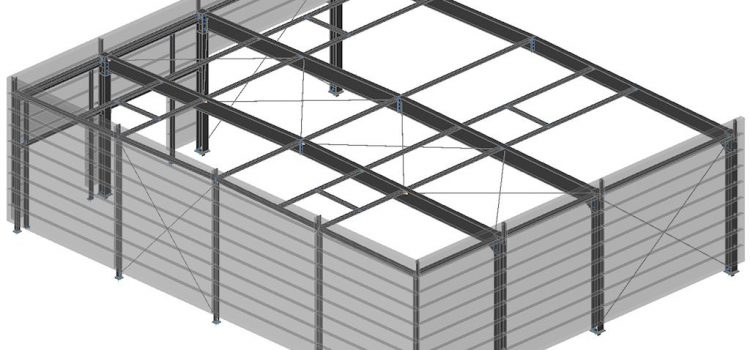 Erweiterung Stahlkonstruktion Werk Baal ● Semperit Profiles Leeser GmbH & Co. KG - Hückelhoven