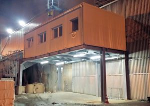 Stahlunterkonstruktion Neubau Warte Aufbereitung KM6 ● Tecnokarton GmbH & Co. KG - Mayen 4/4