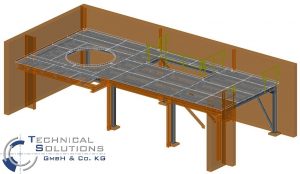 Stahlbühnenkonstruktion ● Troy Rheinland GmbH - Horhausen