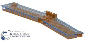 Stahlkonstruktion Aufstockung 5. OG ● Katholische Kliniken Oberberg gGmbH - Engelskirchen
